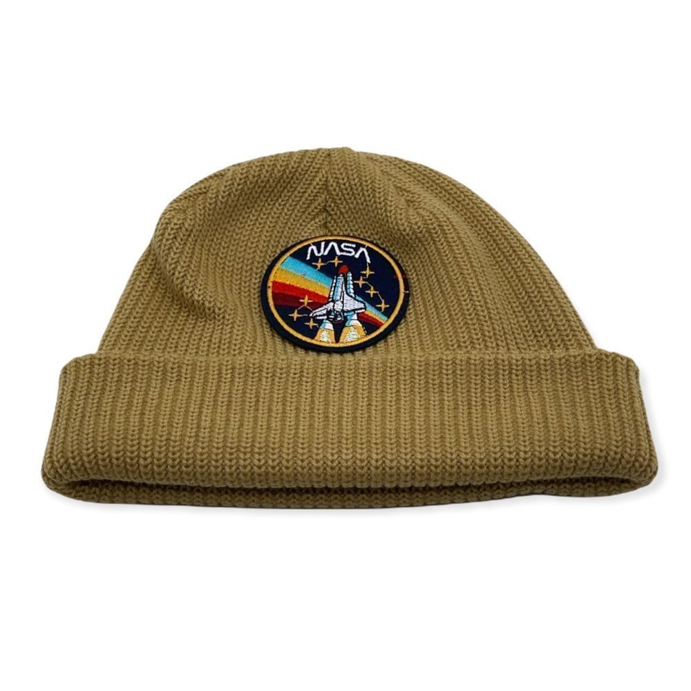 NWT Wool + Pepper Co. NASA Unisex Beanie Hat